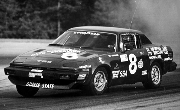 TR8 Race Car with front right off ground v2